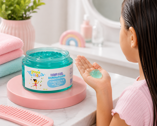 Gaya Kids Bubblegum Hair Gel – Flexible Hold & No Residue