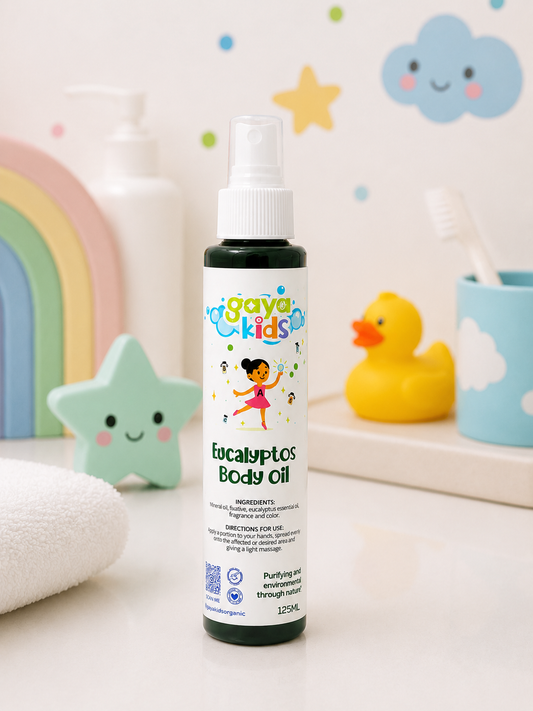 Gaya Kids Eucalyptus Body Oil – Hydration & Freshness