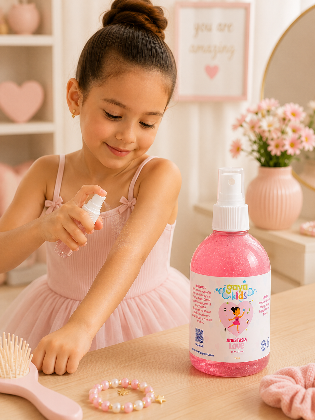 Gaya Kids Love Body Splash – Sweet & Fresh Fragrance
