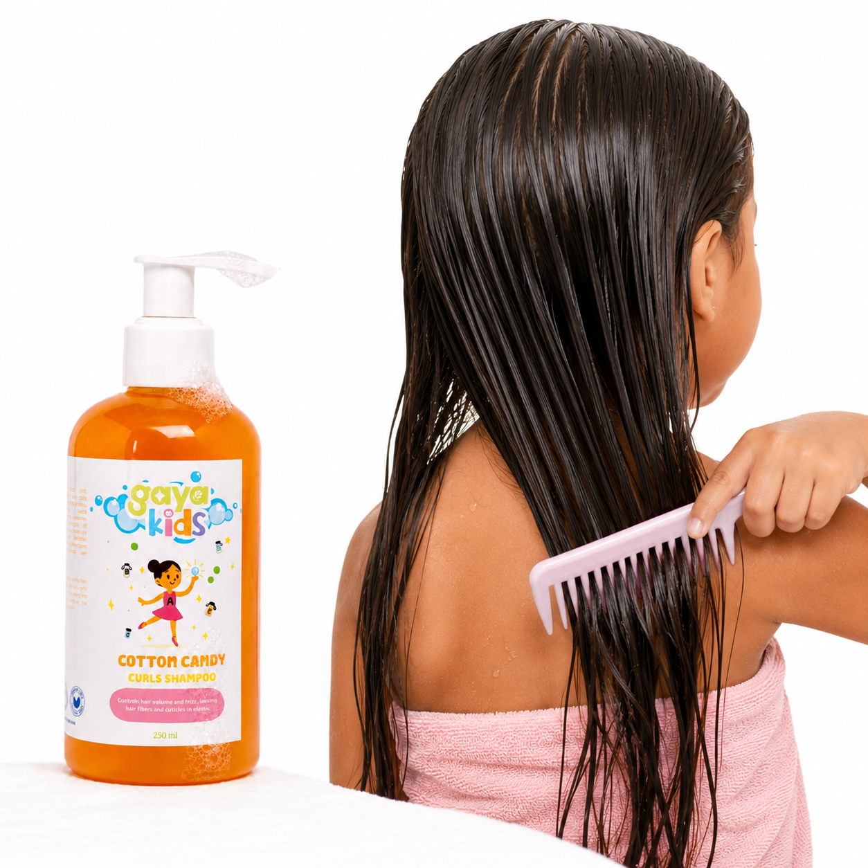 Gaya Kids Cotton Candy Shampoo – Gentle Cleansing & Softness