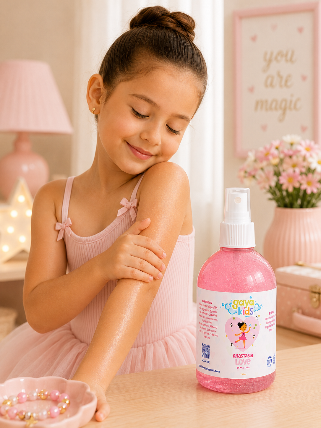 Gaya Kids Love Body Splash – Sweet & Fresh Fragrance
