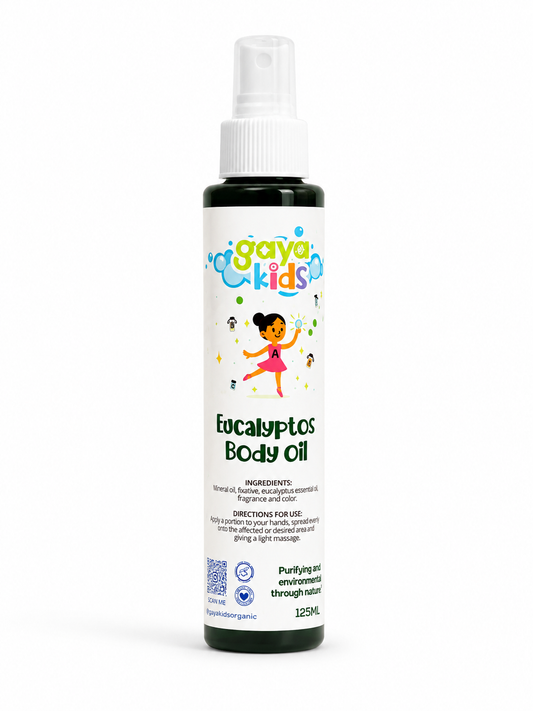 Gaya Kids Eucalyptus Body Oil – Hydration & Freshness