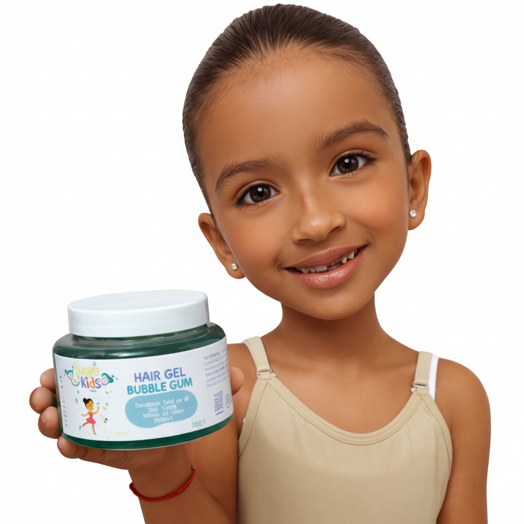 Gel Bubblegum Kids – Fijación Suave Sin Residuos
