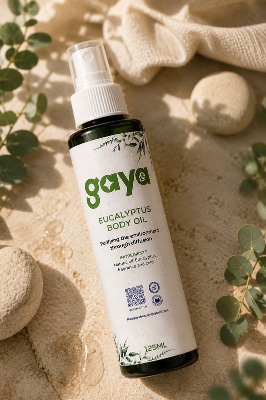 Gaya Beauty Eucalyptus Body Oil – Hydration & Refreshing Care