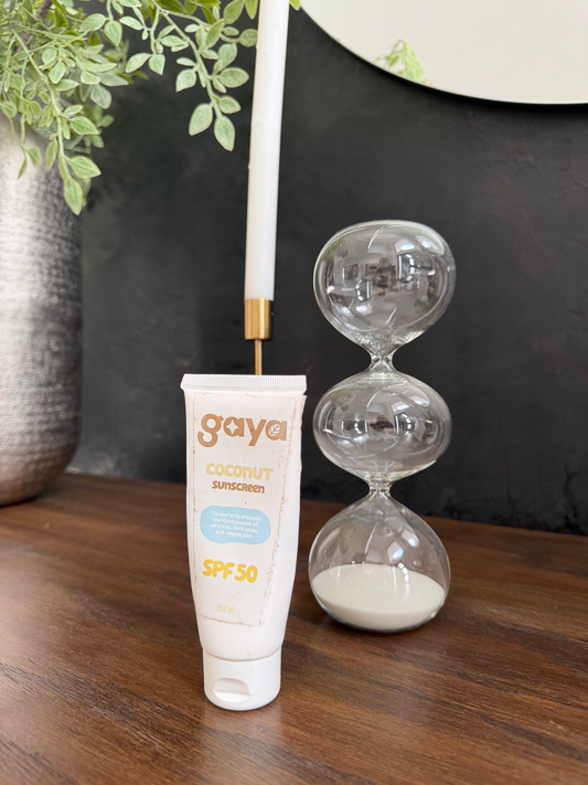 Gaya Beauty Coconut Sunscreen SPF 50 – Daily Sun Protection