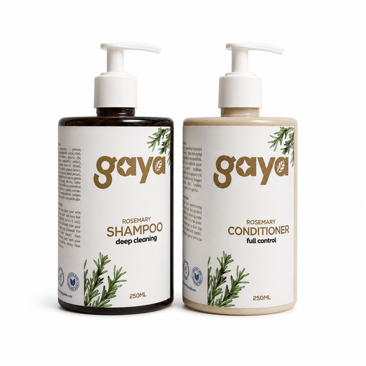 Gaya Beauty Rosemary Hair Care Duo – Shampoo & Conditioner